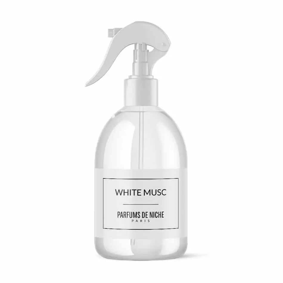 Spray d'ambiance WHITE MUSC 250ml PARFUMS DE NICHE PARIS