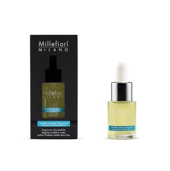 Parfum d'intérieur hydrosoluble BERGAMOTE méditerranéenne 15ml MILLEFIORI MILANO
