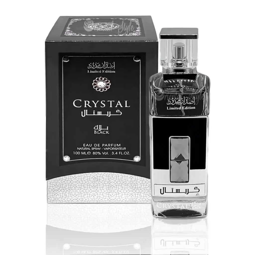 Eau de parfum CRYSTAL BLACK 100ml ARD AL ZAAFARAN