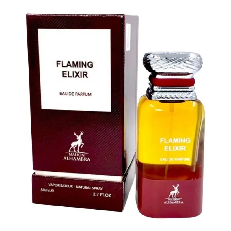Eau de parfum FLAMING ELIXIR 80ml MAISON ALHAMBRA