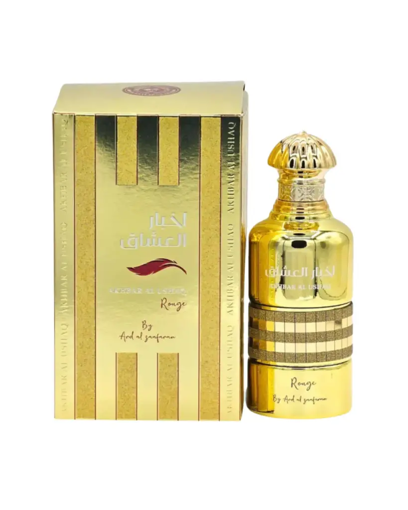Eau de parfum AKHBAR AL USHAQ ROUGE 100ml ARD AL ZAAFARAN