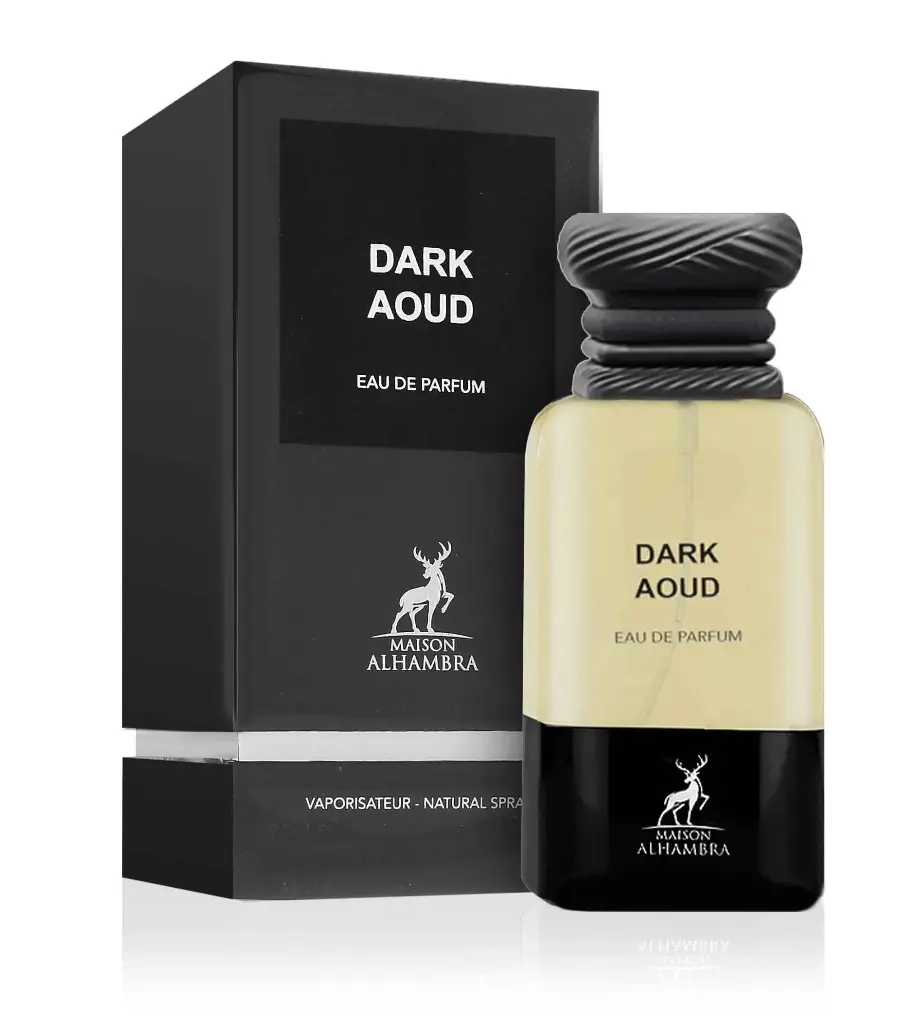Eau de parfum DARK AOUD 80ml MAISON ALHAMBRA