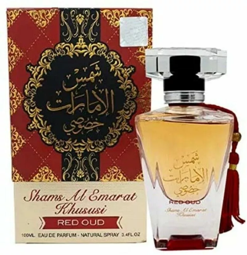 Eau de Parfum SHAMS AL EMARAT KHUSUSI RED OUD 100ml ARD AL ZAAFARAN