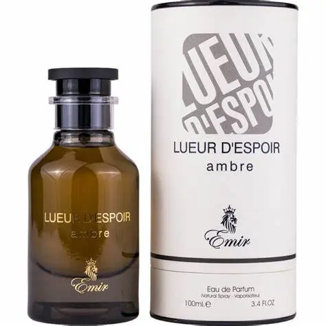 Eau de parfum LUEUR D'ESPOIR AMBRE 100ml EMIR