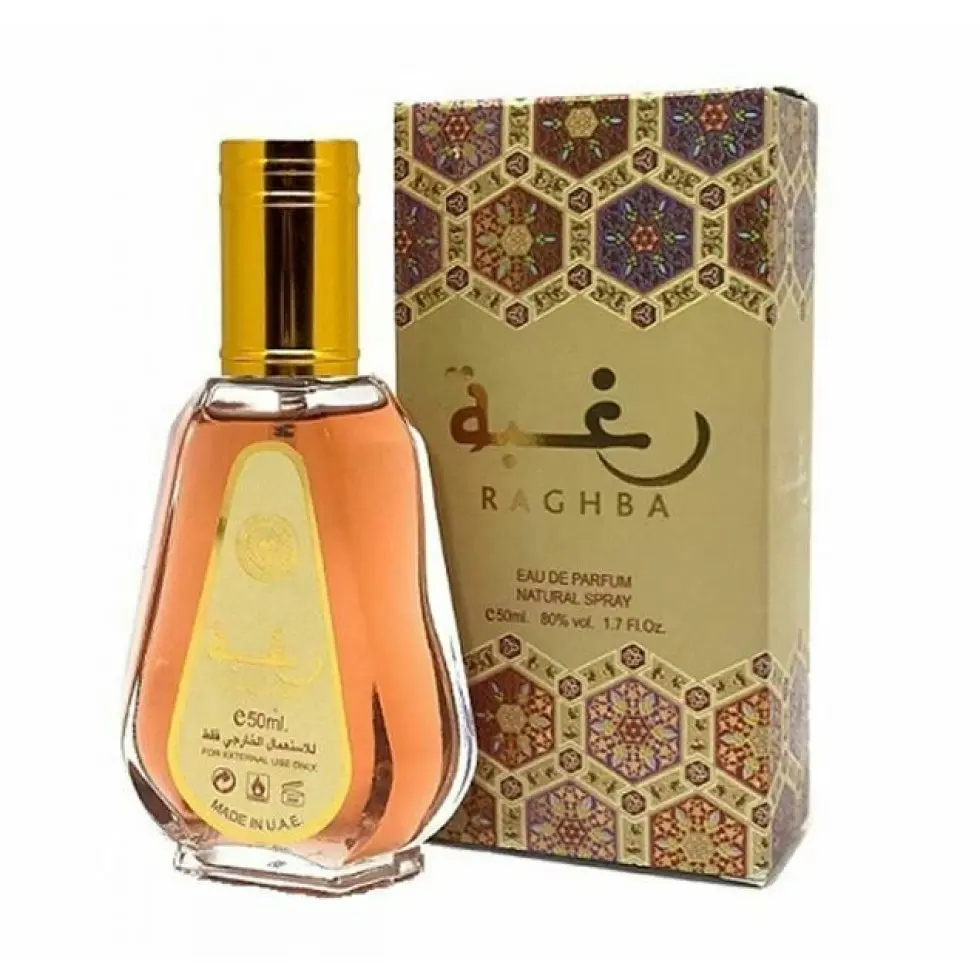 Eau de parfum RAGHBA 50ml ARD AL ZAAFARAN