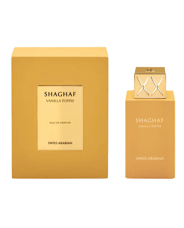 Eau de parfum SHAGHAF VANILLA TOFFEE 75ml SWISS ARABIAN