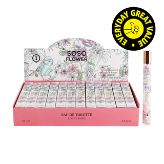 Eau de toilette SOSO FLOWER 35ml V.V.LOVE