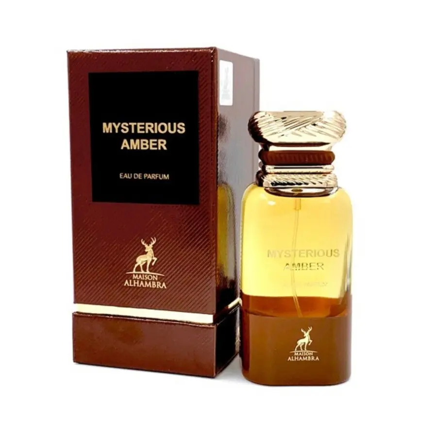 Eau de parfum MYSTERIOUS AMBER 80ml MAISON ALHAMBRA