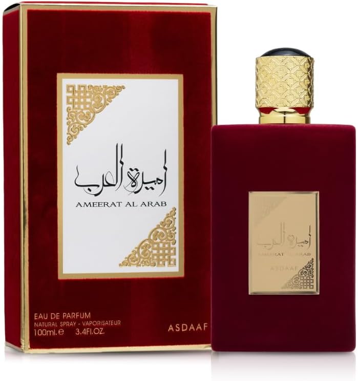 Eau de parfum AMEERAT AL ARAB ASDAAF ROUGE 100ml LATTAFA