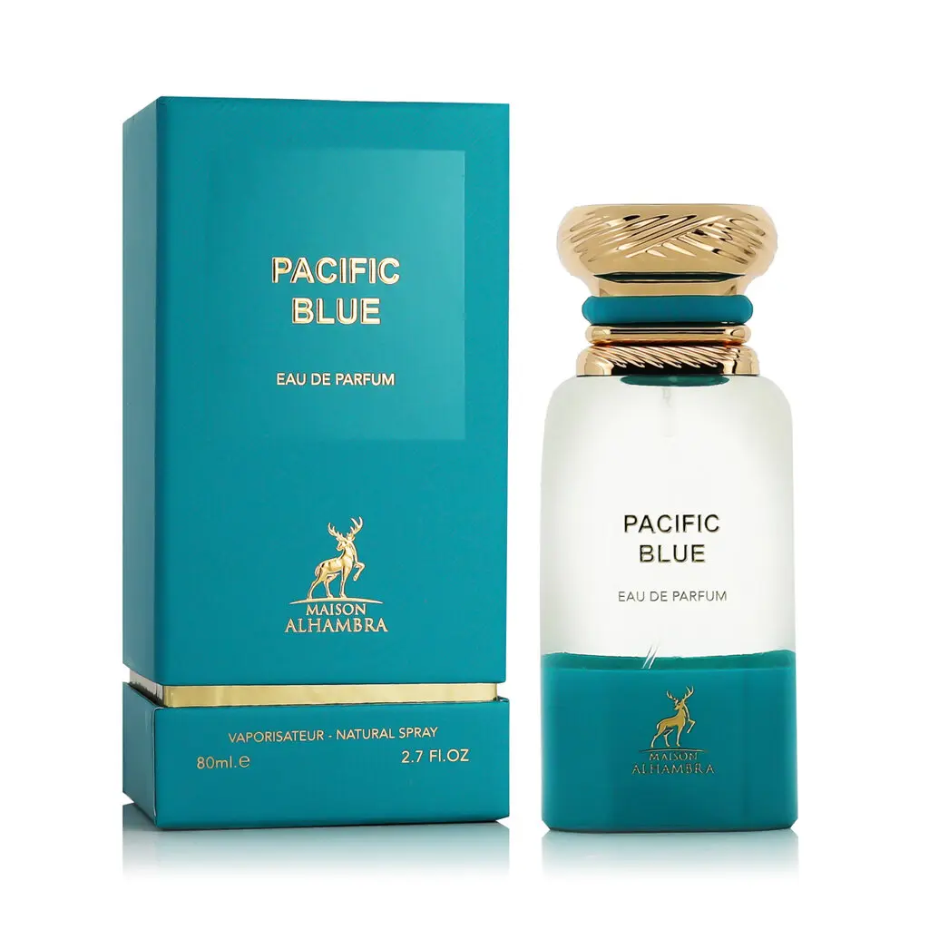 Eau de parfum PACIFIC BLUE 80ml MAISON ALHAMBRA