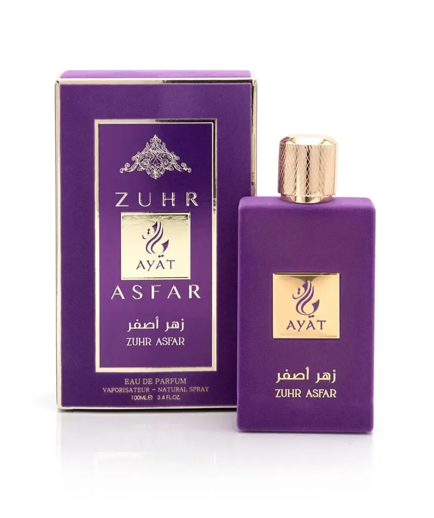 Eau de parfum ZUHR ASFAR 100ml AYAT PERFUMES