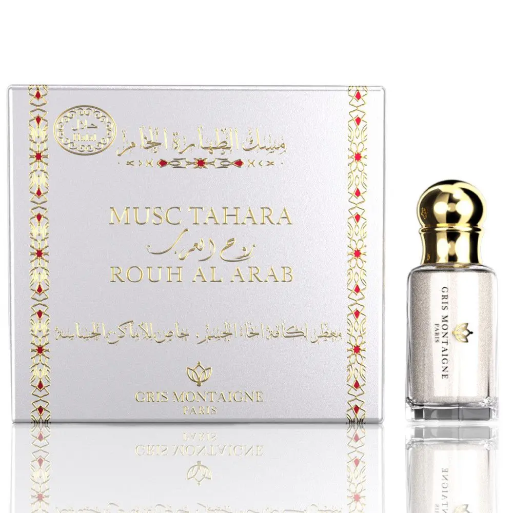 Musc TAHARA ROUH AL ARAB 12ml GRIS MONTAIGNE