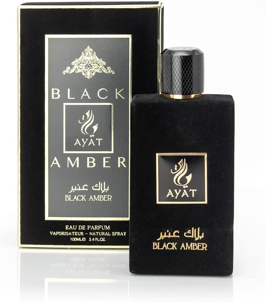 Eau de parfum BLACK AMBER 100ml AYAT PERFUMES