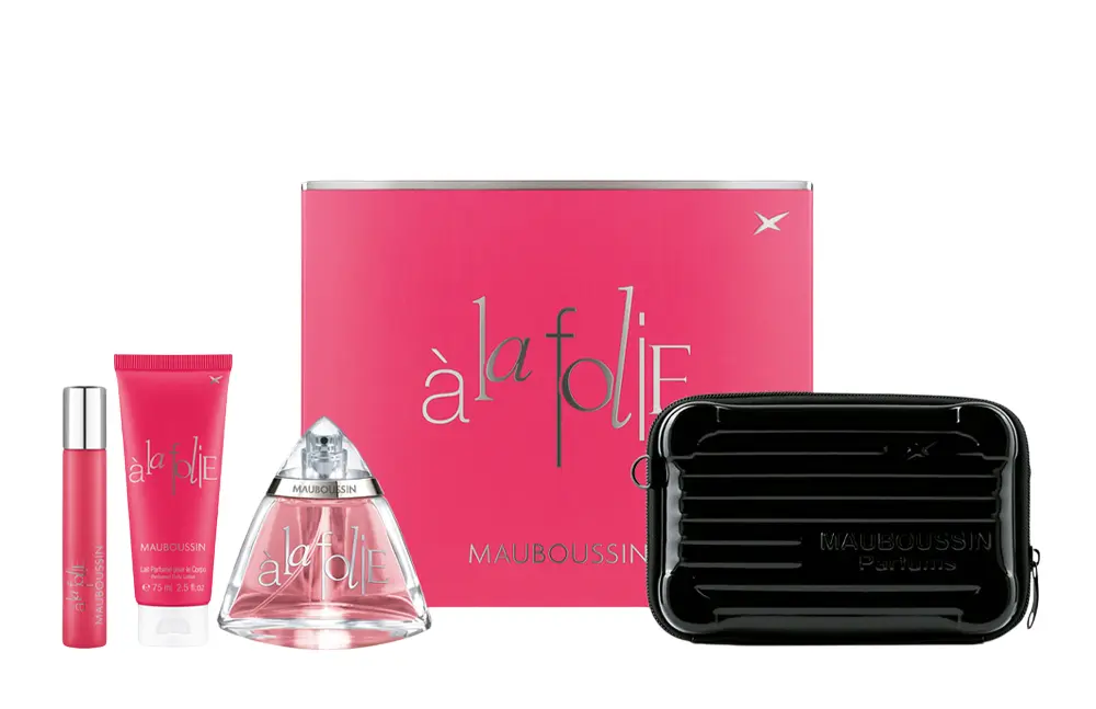 Coffret EDP 100ml + 20ml LP 75ml A LA FOLIE MAUBOUSSIN 
