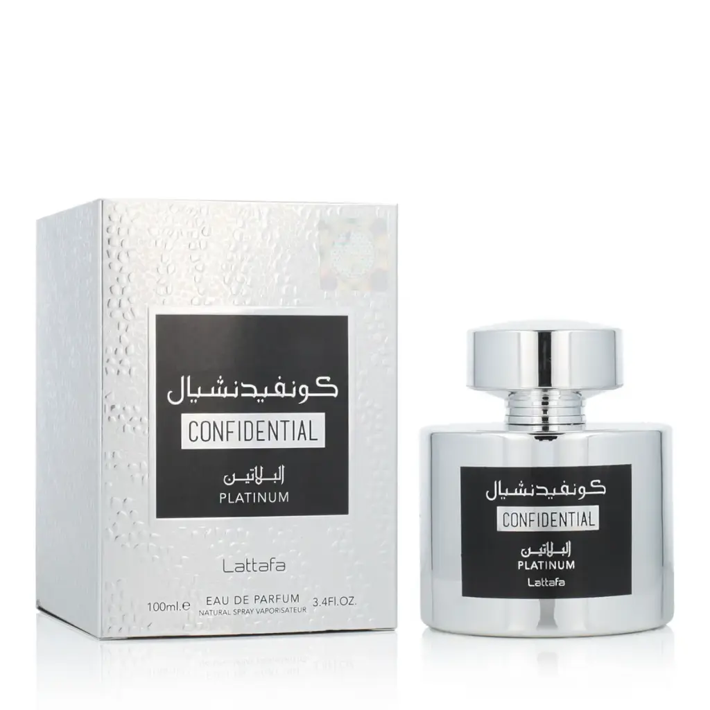 Eau de parfum CONFIDENTIAL PLATINUM 100ml LATTAFA