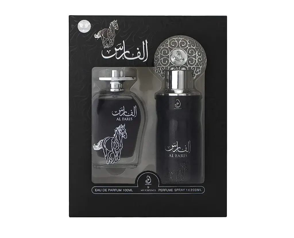 Coffret EDP 100ml Spray 200ml AL FARIS ARABIYAT PRESTIGE
