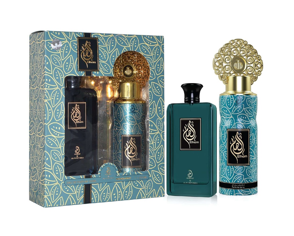 Coffret EDP 100ml Spray 200ml ELHAM ARABIYAT PRESTIGE