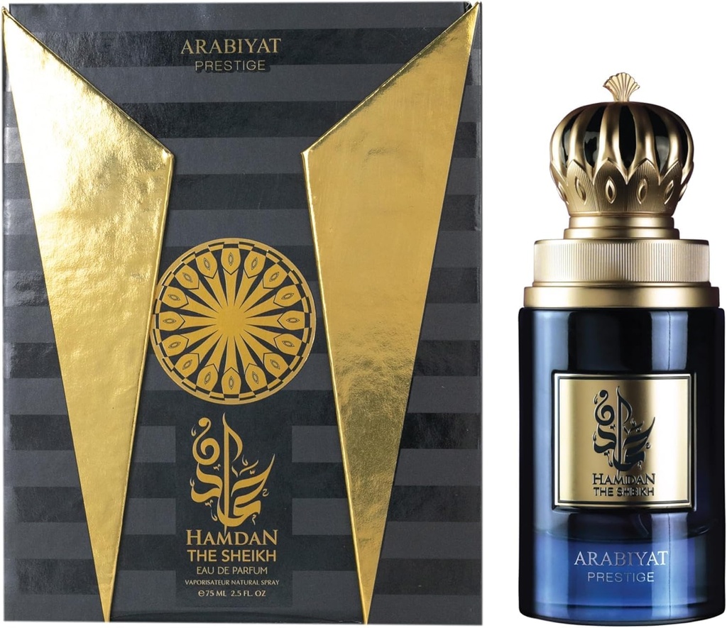 Eau de parfum HAMDAN THE SHEIKH 75ml ARABIYAT PRESTIGE