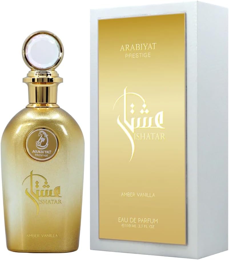 Eau de parfum ISHATAR AMBER VANILLA 110ml ARABIYAT PRESTIGE