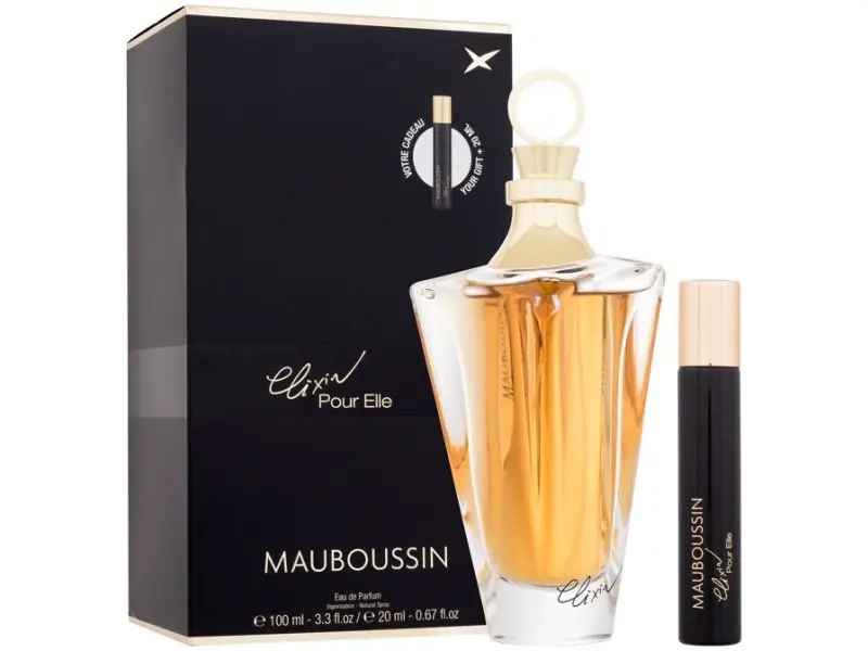 Coffret EDP 100ml + 20ml ELIXIR pour Elle MAUBOUSSIN
