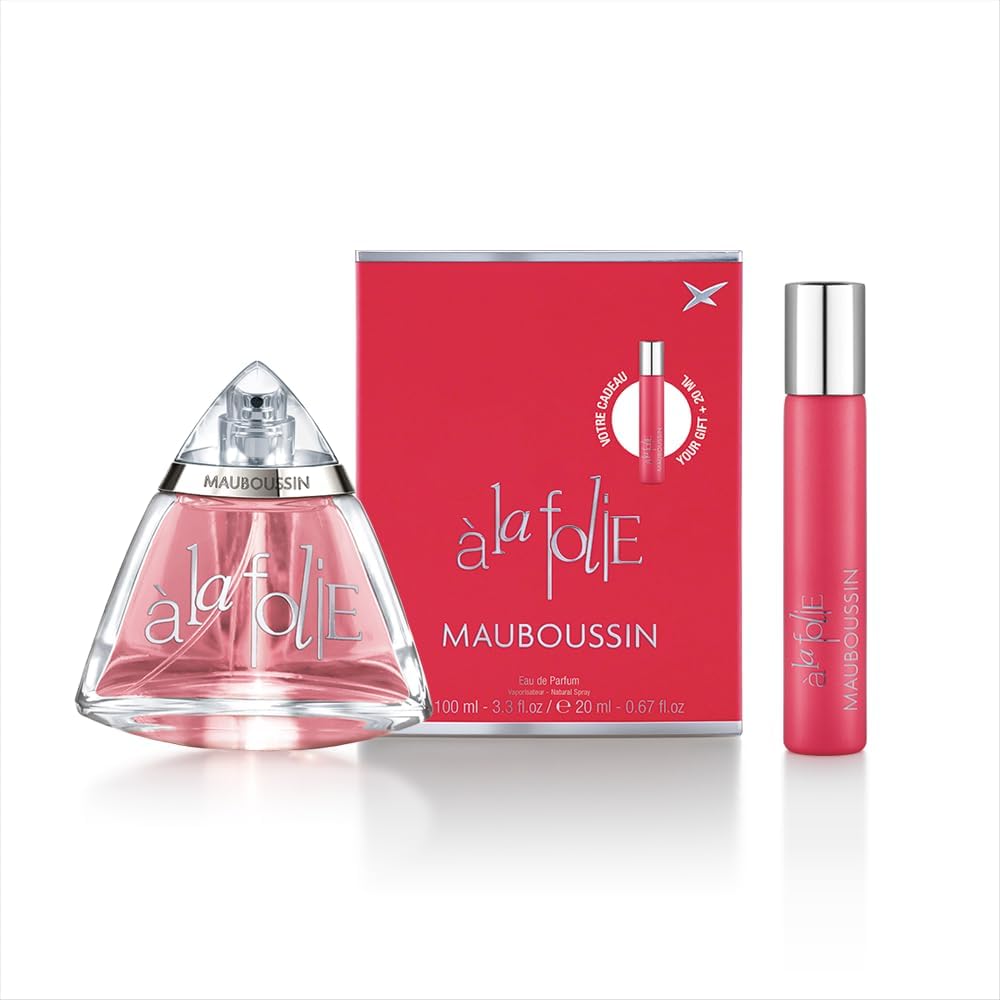 Coffret EDP 100ml + 20ml À LA FOLIE MAUBOUSSIN 