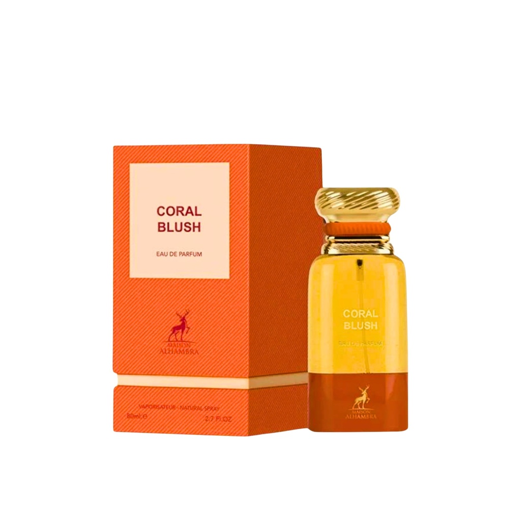Eau de parfum CORAL BLUSH 80ml MAISON ALHAMBRA
