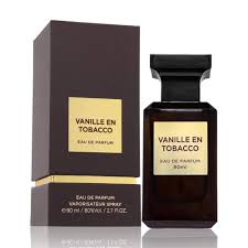 Eau de parfum VANILLE EN TOBACCO 80ml FRAGRANCE WORLD
