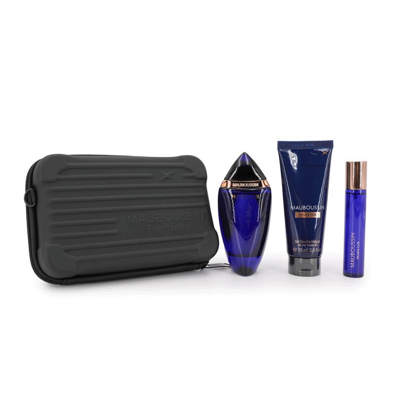 Coffret EDP 100ml + 20ml GD 75ml PRIVATE CLUB MAUBOUSSIN
