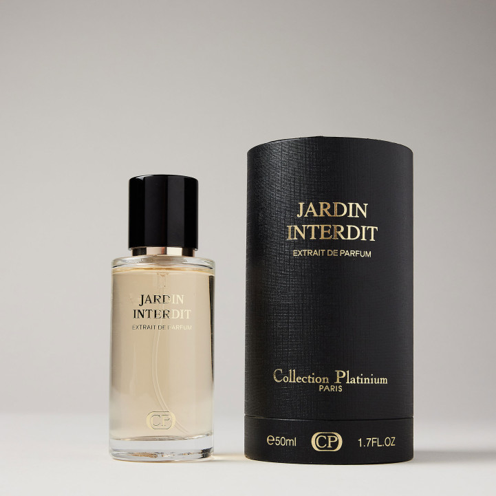 Extrait de parfum JARDIN INTERDIT 50ml COLLECTION PLATINIUM