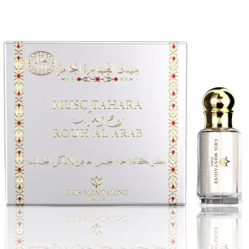 Musc TAHARA OUD CACHEMIRE 12ml GRIS MONTAIGNE