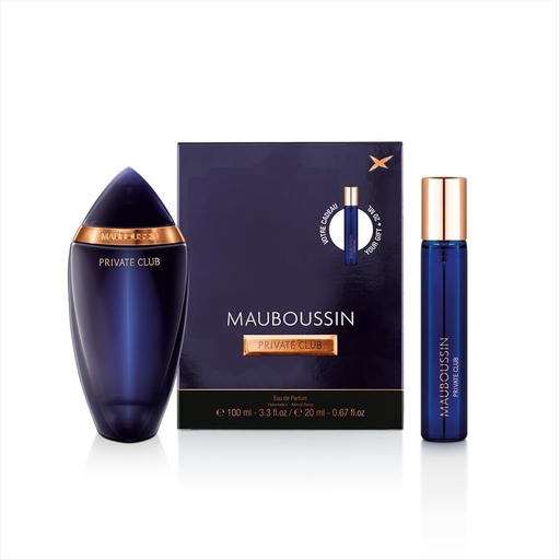[MBMKG145] Coffret EDP 100ml + 20ml PRIVATE CLUB MAUBOUSSIN